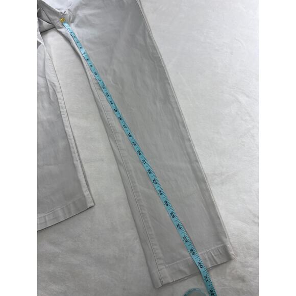 Theory Mens 29 Zaine Witten Flat Front Pants in Off White Capsule Minimalist - Picture 7 of 7